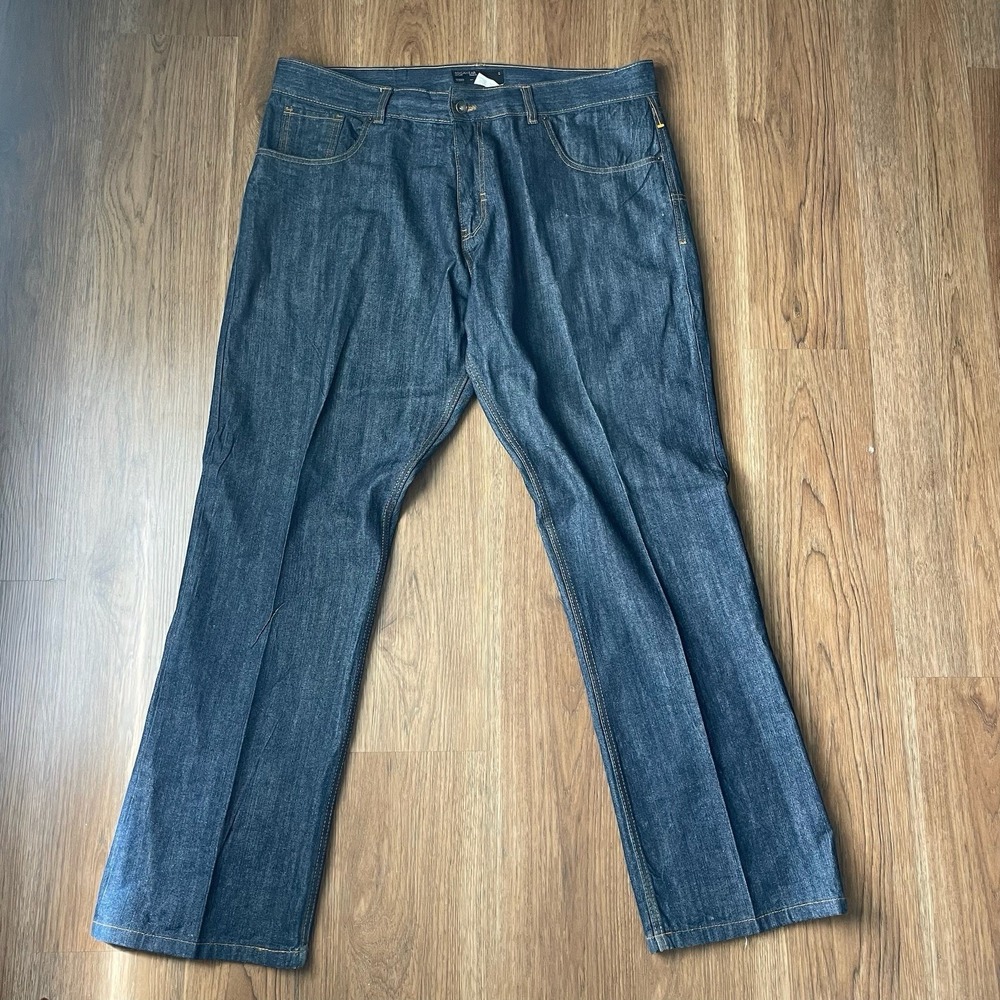 Rocawear Size 42 Vintage 90s Y2K Extra Wide Leg Pockets Hip Hop Baggy Jeans VTG